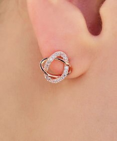 Tiaclasse 【金属アレルギー対応】ストーンクロスタイニーピアス