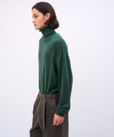 ATON SMOOTH SUVIN | タートルネックセーター - UNISEX