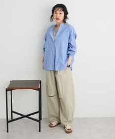 CRAFT STANDARD BOUTIQUE バックフリルシャツ