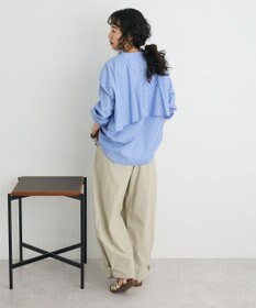 CRAFT STANDARD BOUTIQUE バックフリルシャツ