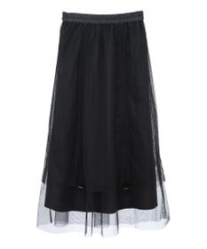 earth music&ecology ２ｗａｙドロストチュールスカート