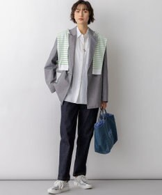 23区 【先行予約】CANCLINI シャーティング ルーズフィットシャツ