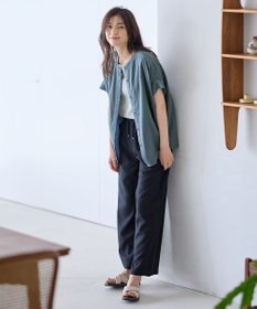 ANY フレンチリネンシャツブラウス