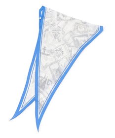 23区 【先行予約】スタンプ柄ダイヤ スカーフ