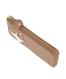 IBIZA アニマーダ　牛革　L字ファスナー長財布(ネコ)