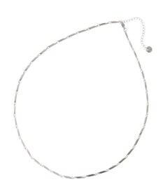 Green Parks ｅｖｅｒｙｗａｌｋ．ステンレスミラーカットネックレス