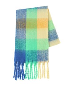 Green Parks ボリュームチェックマフラー