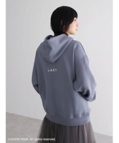 Green Parks ムジークタイガー／裏起毛刺しゅうフーディー