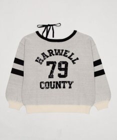 WEGO 2WAYグラフィックワンショルニット