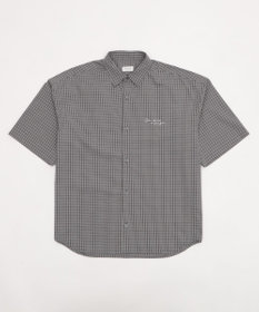 WEGO ワンポイントチェックシャツ（SS）