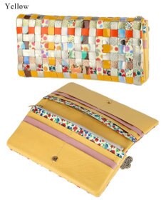 tsumori chisato CARRY エポネコメッシュ 長財布 2つ折り かぶせタイプ
