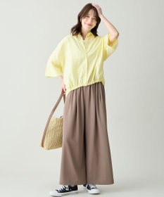 ANY ヨーロピアンリネンハーフスリーブシャツ