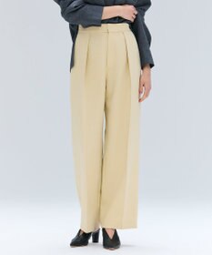 BEIGE， WASCO / 2WAYストレッチウールタックカービーパンツ L.Mustard