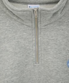 earth music&ecology Ｃｈａｍｐｉｏｎ×ｅｍａｅハーフジップハートスウェット