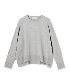 UNFILO マイビューティニット クルーネック グレー