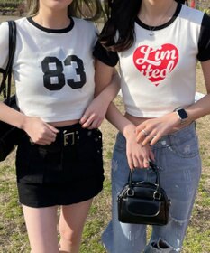 WEGO デザインプリントチビＴ