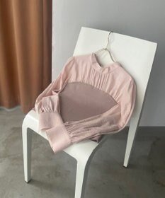 Feroux 【洗える】ビスチェドッキングニット プルオーバー