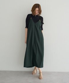 YECCA VECCA ベルトストラップサロペット