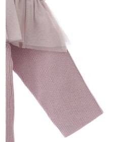 earth music&ecology デコルテチュールニットプルオーバー