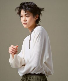 WEGO 【ユニセックス着用ITEM】ラグランヘンリーネックT