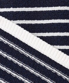 23区 【Oggi3月号掲載/洗える】ブークレコットン ニットジャケット