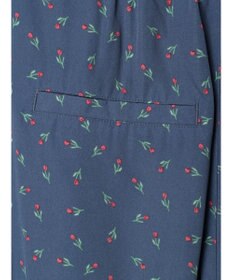 earth music&ecology 花柄ワイドパンツ