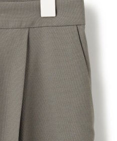 ICB 【新色追加・洗える】 ウールマットウース テーパードパンツ