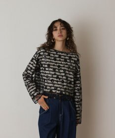 GRACE CONTINENTAL バスクボーダートップ