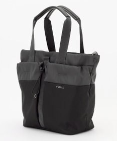 Y'SACCS ドローストリング コンビカラー2WAYトート