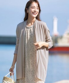 Tiaclasse 【新色追加・UVケア・接触冷感】ロングトッパーカーディガン