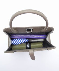 blancle シュリンクレザー ワンハンドルフォーマルバッグ