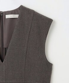 ANY 【洗濯機可】ライトツイードジャンスカ