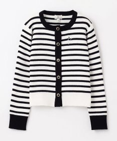 組曲 KIDS 【110-140cm】ボーダー カーディガン