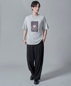 WEGO 【2点SET】アクセ付きフォトグラフィックT（SS）