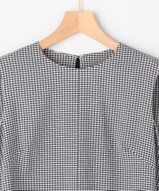 組曲 L 【先行予約】サッカーギンガムチェック Aラインワンピース