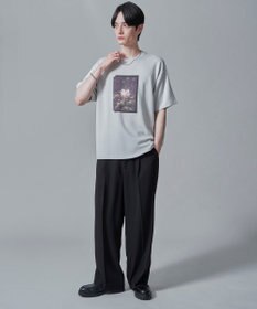 WEGO 【2点SET】アクセ付きフォトグラフィックT（SS）