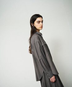 GRACE CONTINENTAL トリアセリネンオーバーシャツ