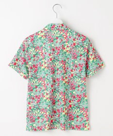 23区GOLF 【WOMEN】総柄フラワープリント ポロシャツ