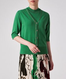 Paul Smith パイピングストライプ カーディガン