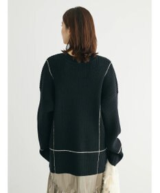 Green Parks ・Ｐｅｔｉｔ　Ｆｌｅｕｒ　Ｖネックラインニットチュニック