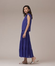 GRACE CONTINENTAL オーガンドレープトップ