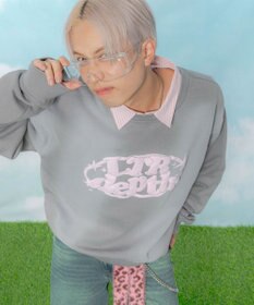 WEGO 【ユニセックス着用ITEM】サークルロゴプルオーバー