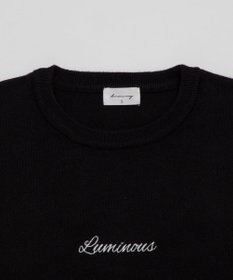 WEGO アクセ付きワンポイントニットプルオーバー（LS）