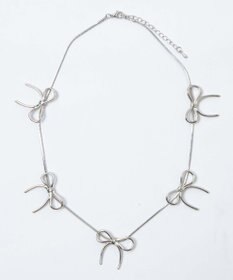 WEGO Lメタルリボンチェーンネックレス