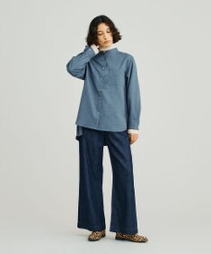 J.PRESS YORK STREET 【WOMEN】バックプリーツブラウス