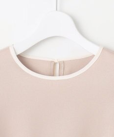 Feroux 【洗える】バイカラー ブラウス