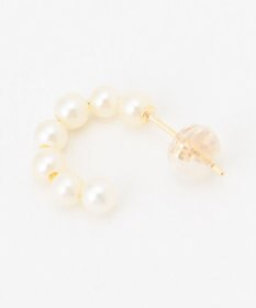 TOCCA 【WEB限定】FRILL PEARL PIERCED EARRINGS K10 淡水パール ピアス