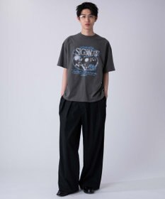 WEGO 【ユニセックス着用ITEM/SMLサイズ展開】アソートグラフィックBIG　T2（SS）