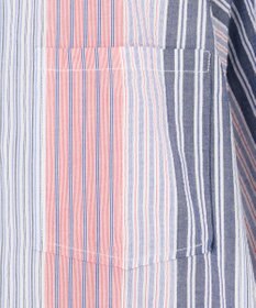 J.PRESS YORK STREET 【WOMEN】マルチストライプ シャツワンピース