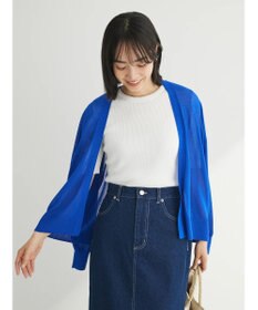 Green Parks 接触冷感　推しニット　ゆったりカーディガン